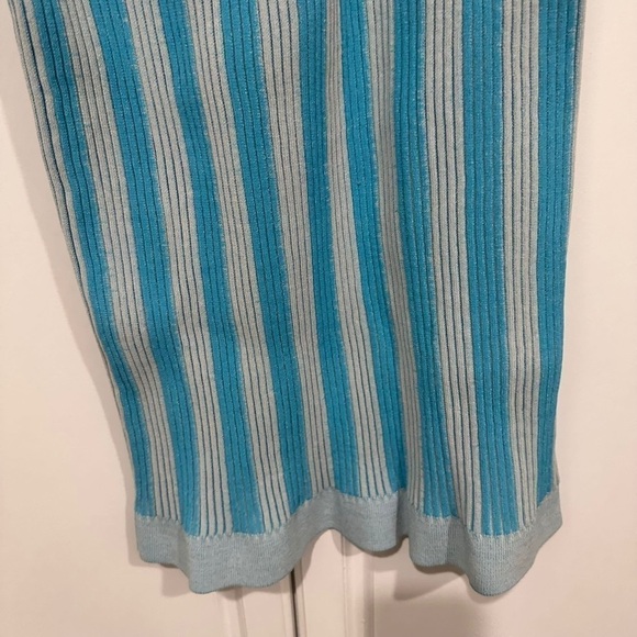 Jacquemus Vertical Stripe Patter Knitted Skirt Size 42 US L - Picture 11 of 13